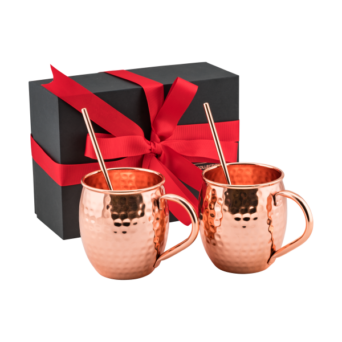 hammered copper mugs